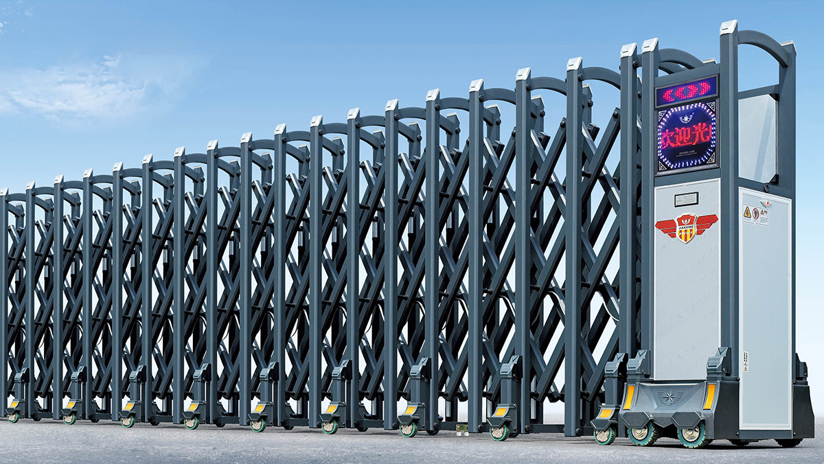 500金星系列電動伸縮門展示圖 500金星系列電動伸縮門展示圖